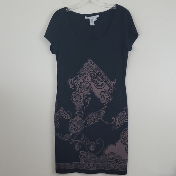 Max Studio Dresses & Skirts - Max Studios Black & Light Brown Dress L